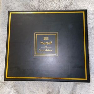 LED Mirror w/ detachable tray for storage